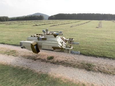 Gunship Upgrade Kit for humans that have defected to the space communists