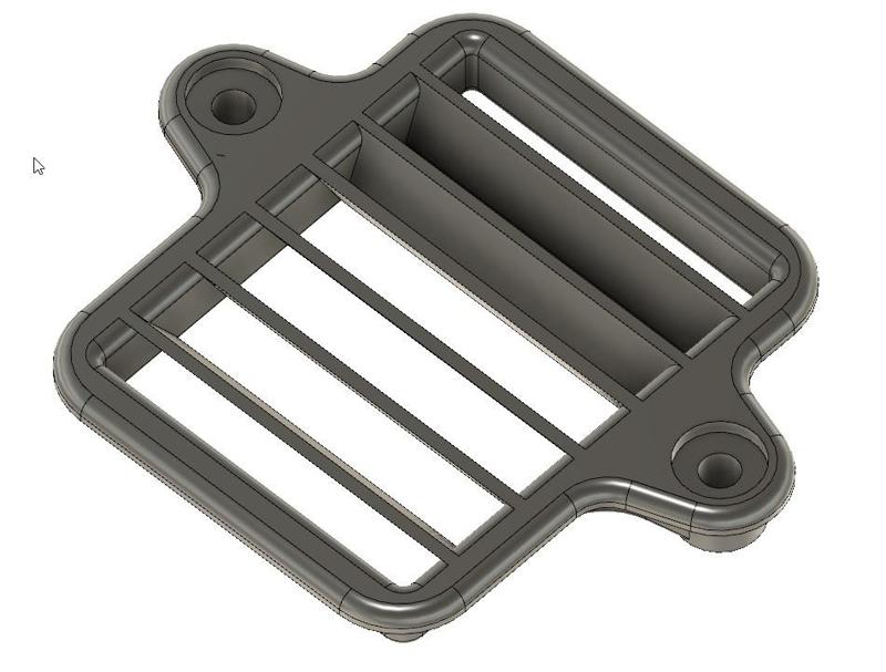 Lower dash vents for Land Rover Series III