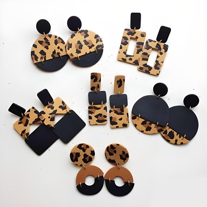 POLYMER CLAY CUTTERS X5 EARRING DESIGNS