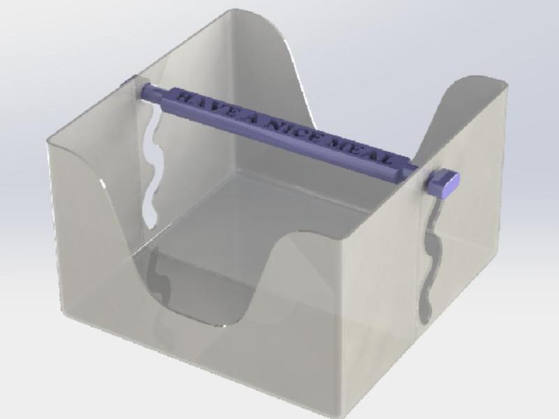 IKEA 30x30 Napkin box (STORÄTARE)