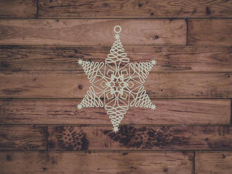 Christmas Ornament Star-Christmas Star