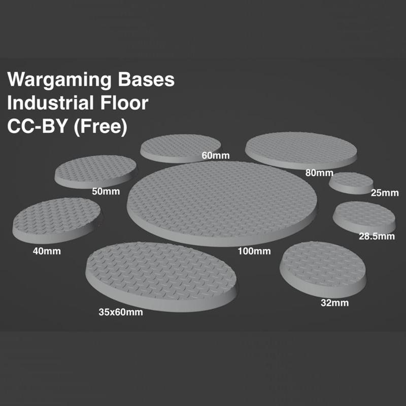 Wargaming Bases: Industrial Flooring