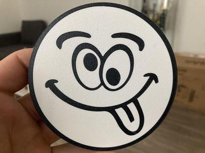 Laugh coaster