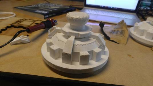 120 mm in diameter Splatoon Canister top and bottom