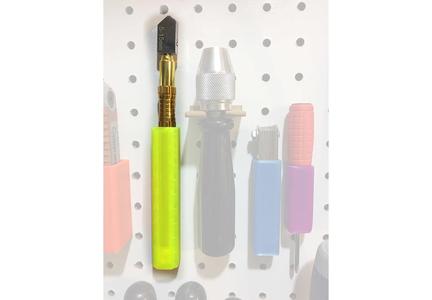 Glass Cutter Pegboard Holder