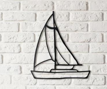 Boat 2d wall decor