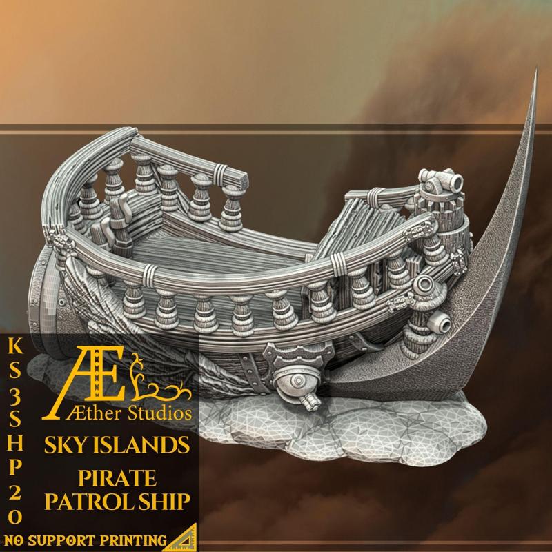 KS3SHP20 – Pirate Patrol Ship