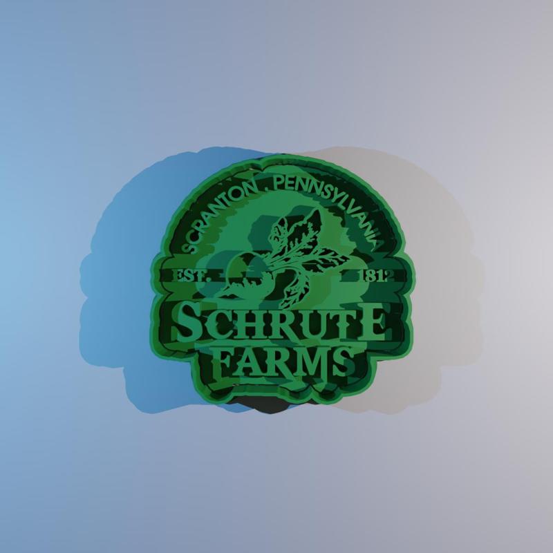 Cookie cutter Schrute Farm