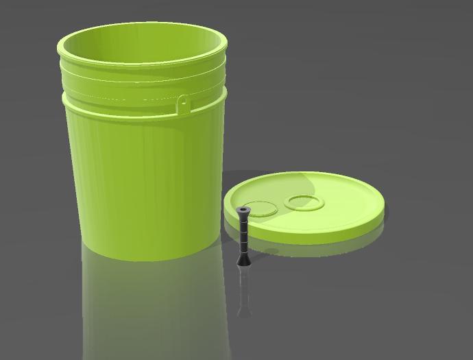 5 Gallon Bucket 1/24 & 1/10