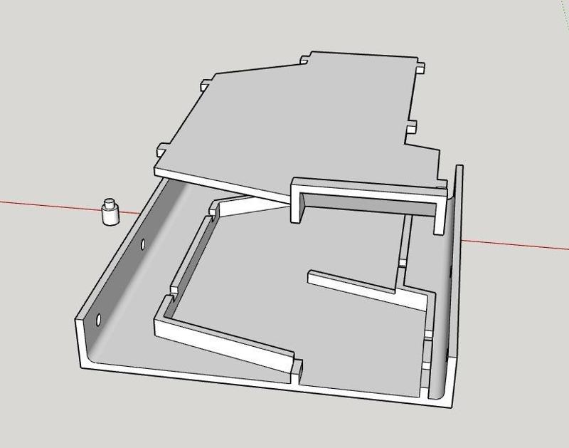Printable Coin Mech Stand-In for Home Arcades