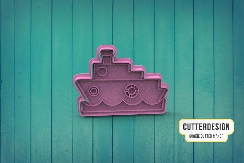 Boat Boat Cookie cutter