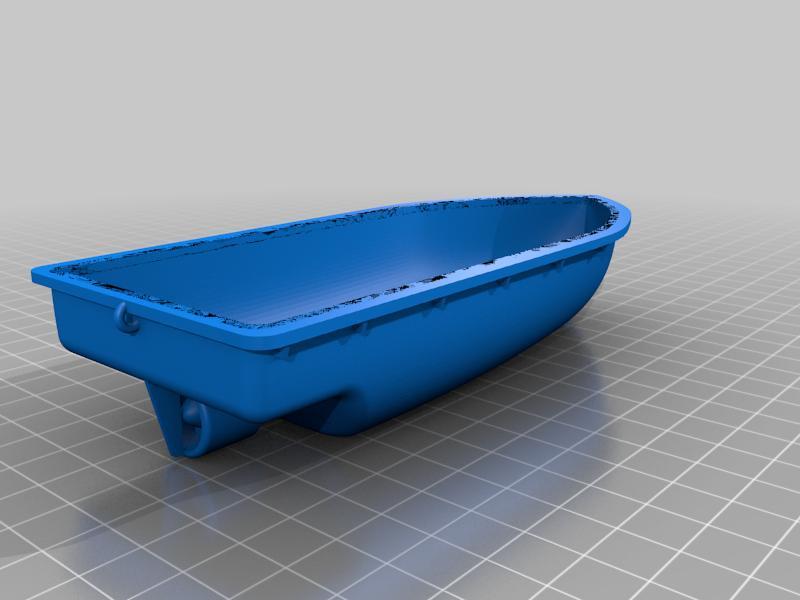 Lifeboat for RC boats - optimized for 3D printing