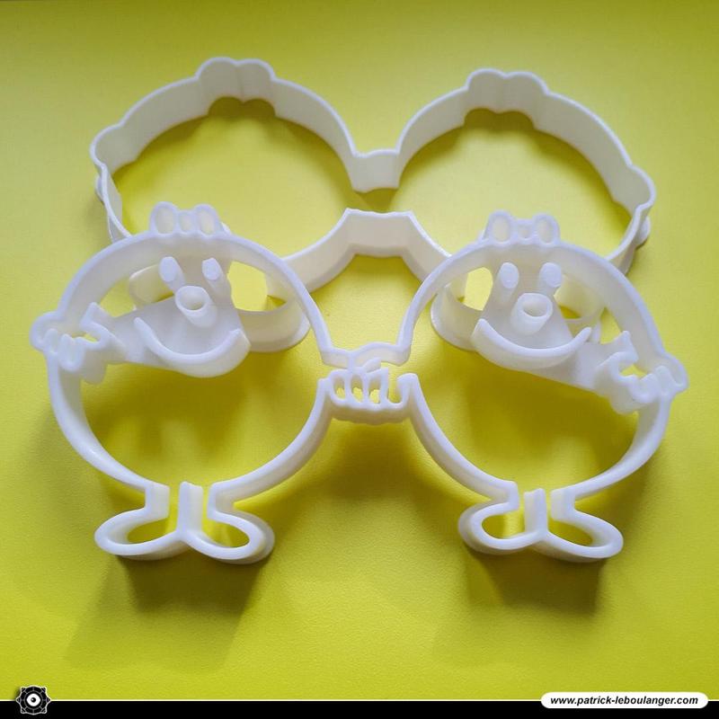 LITTLE MISS TWINS COOKIE CUTTER