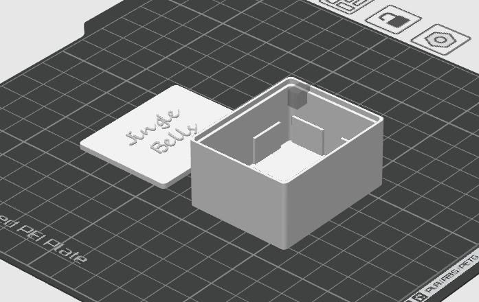 Einfache Box für Spieluhr (Größe beachten, Text lesen)