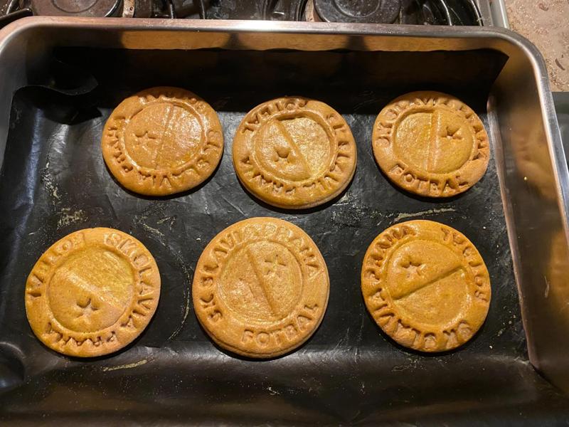 Slavia football club cookie cutter