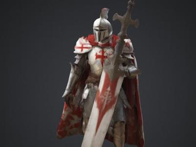 Templar Guardian Figurine