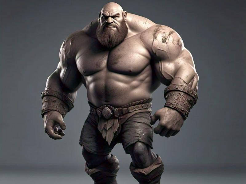 Giant warrior from clash royal