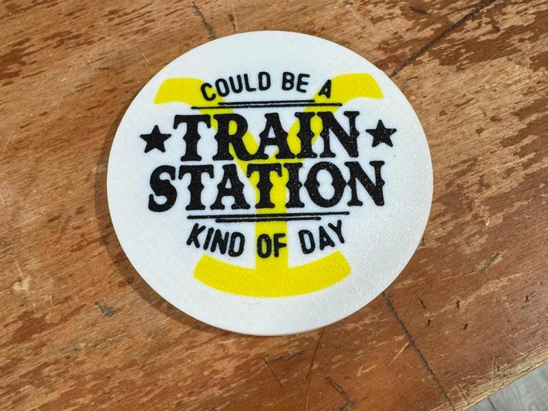 Yellowstone Train Station Coaster