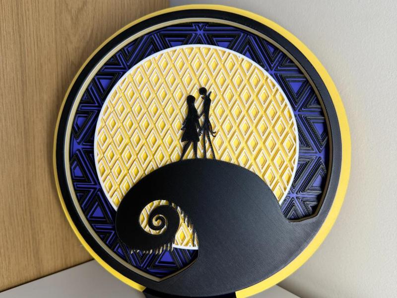 Nightmare Before Christmas Mosaic