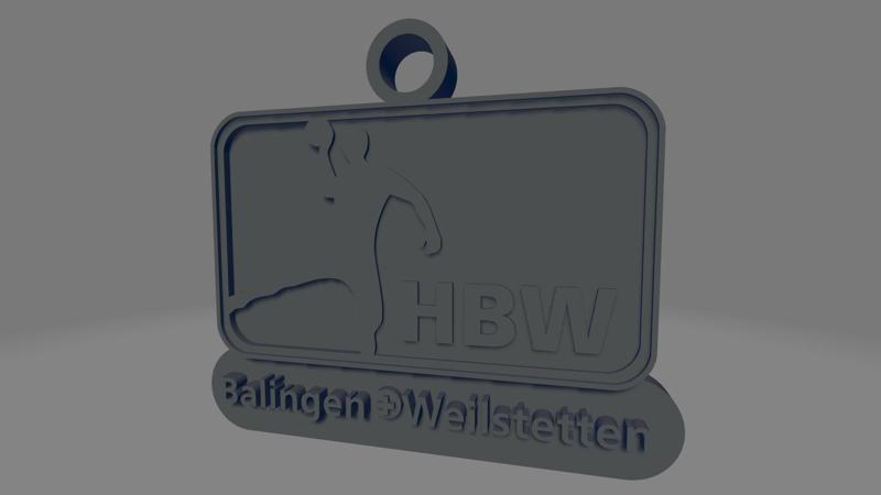 HBW Balingen Weilstetten Keychain