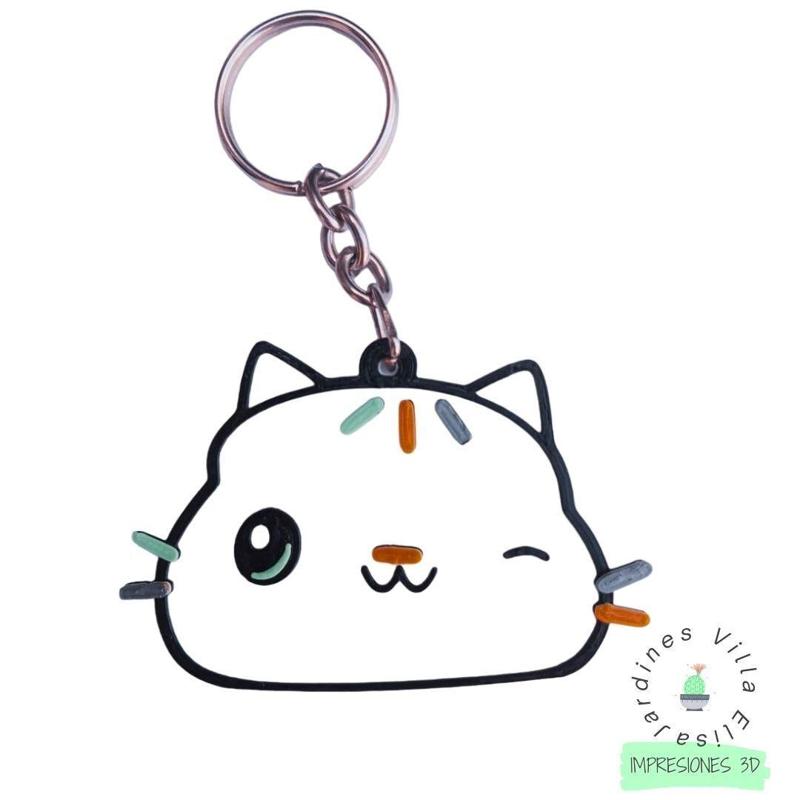 Gabby's Dollhouse key chain