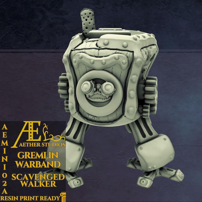 AEMINI02A - Gremlin Warband: Scavenged Walker