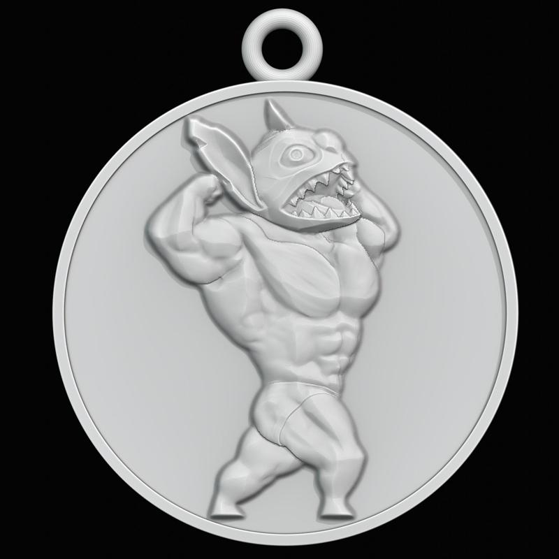 Stitch Ultra Swole Keychain