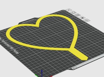 heart topper