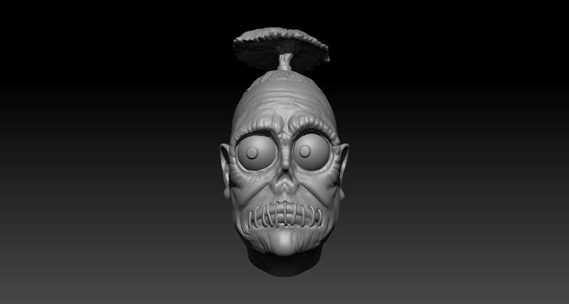 HALLOWEEN Beetlejuice - Bob - Shrunken Head