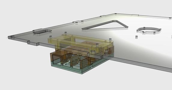 K8400 VERTEX Raspberry Pi 3 Model B Right Side Mount