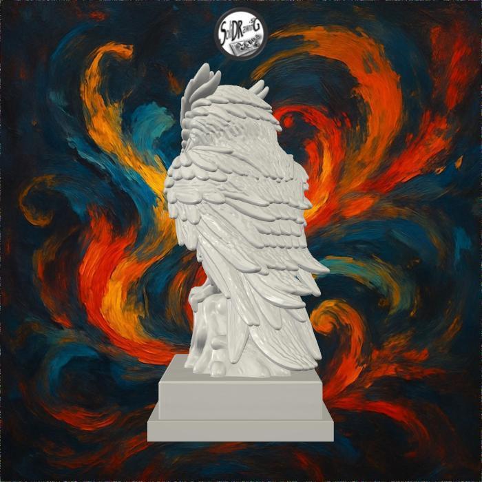 Wisdom Keeper – Rooted Owl – SoliDRawinGs SG480