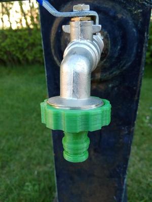 Garden hose coupler 1" pulgada