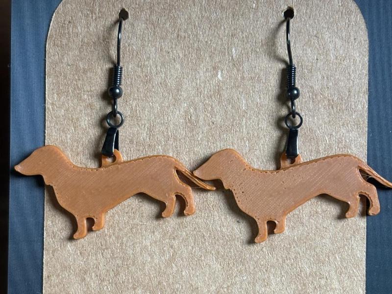 Weiner Dog Earrings