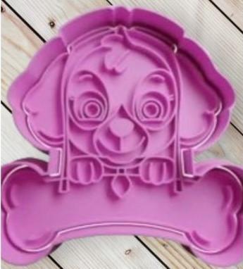 paw patrol skye cookie cutter