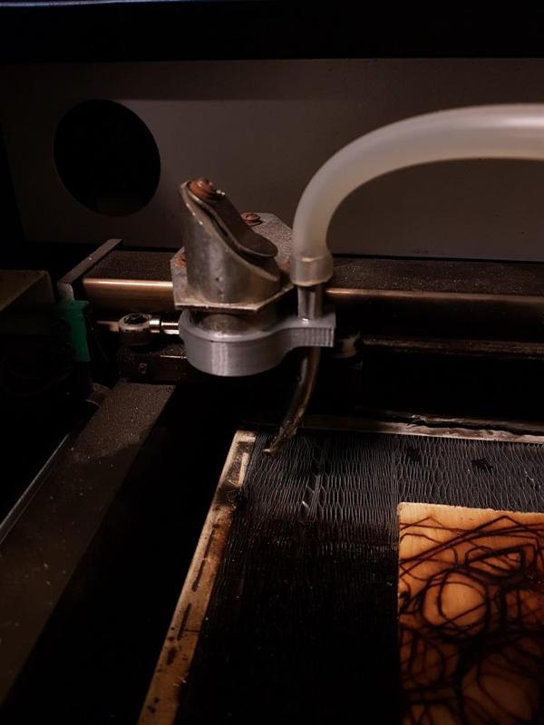 K40 Airassist with tube stainless