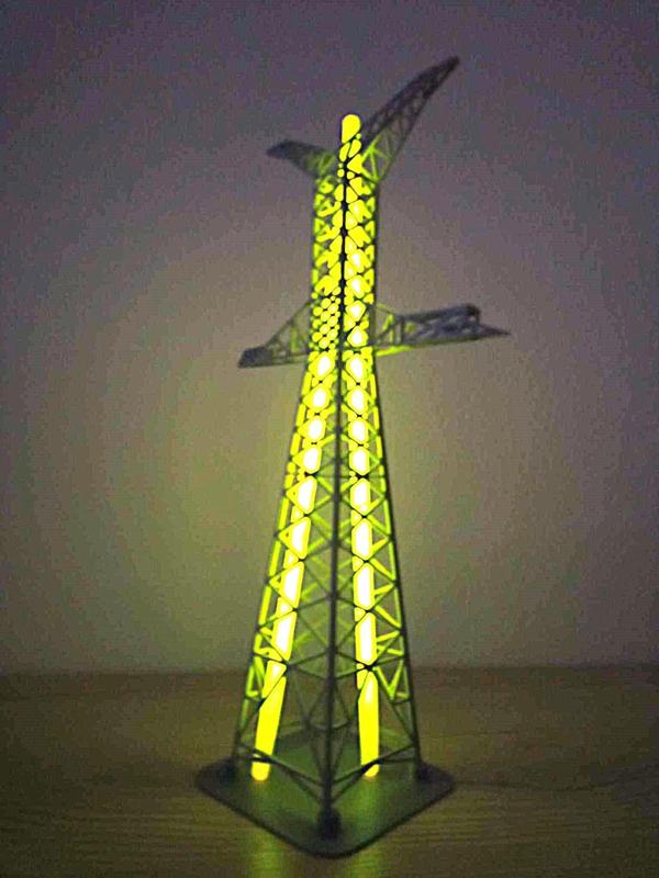 HIGH VOLTAGE PYLON - 1400 kV "CAT" reinforcing