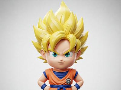Chibi Son Goku Super Saiyan