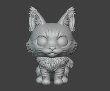 Maine Coon Cat funko pop
