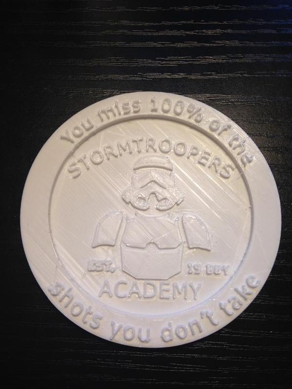 Star wars Stormtrooper Academy Coaster