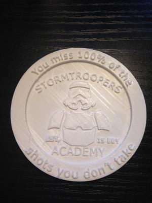 Star wars Stormtrooper Academy Coaster