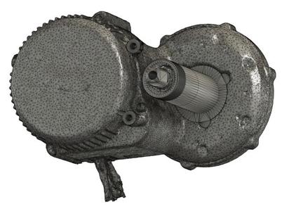 Scan 3D Electric Bicycle Motor Bafang 250W