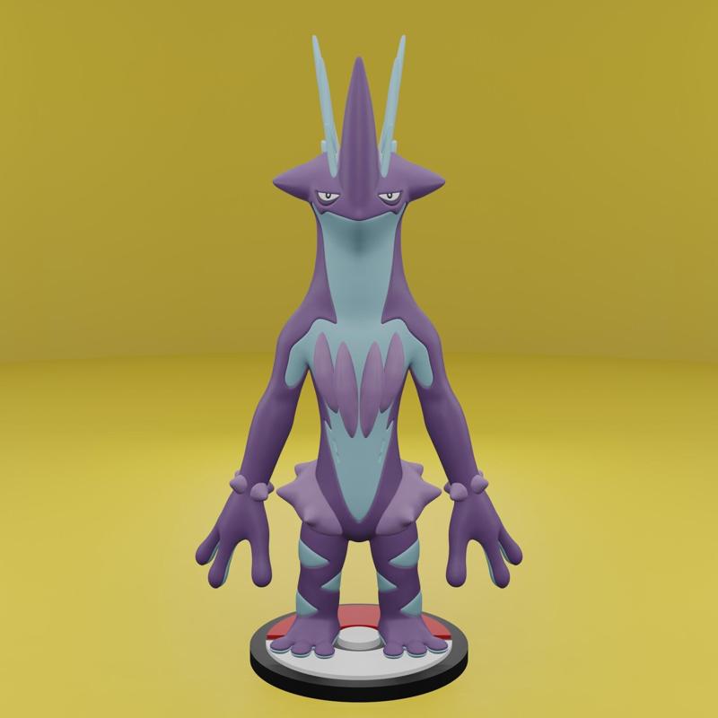 Pokemon No. 849 Toxtricity (Low Key Form)