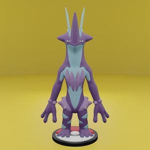 Pokemon No. 849 Toxtricity (Low Key Form)