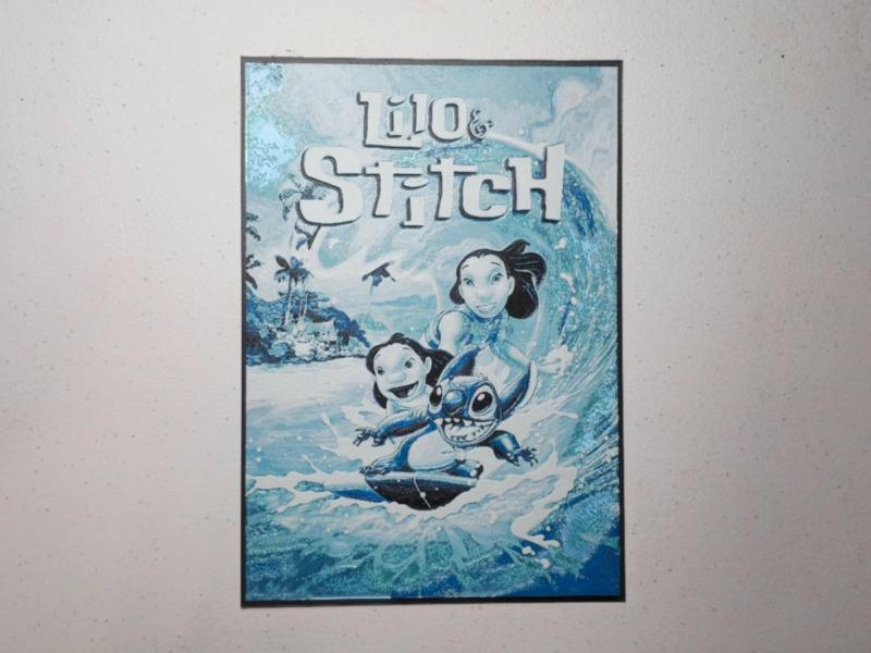 Lilo and Stitch Movie Poster Hueforge