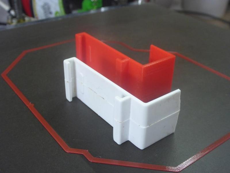 roller blind / roman blind clamping bracket - Rollo / Faltrollo Klemmhalter