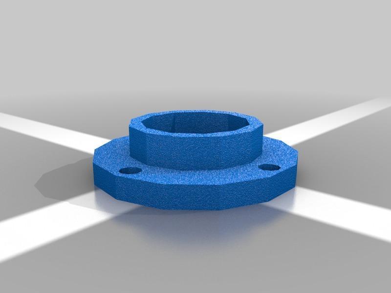 Soporte tapa atornillada