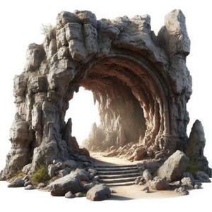 CAVE DIORAMA STL