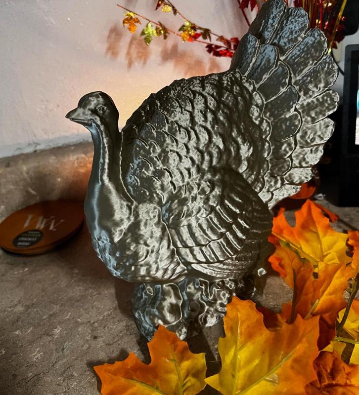 Thanksgiving Turkey Sculpture