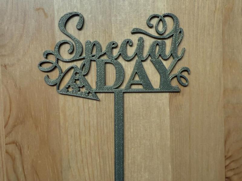 Special Day Cake Topper