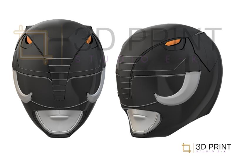 Power Rangers Black Ranger helmet MMPR